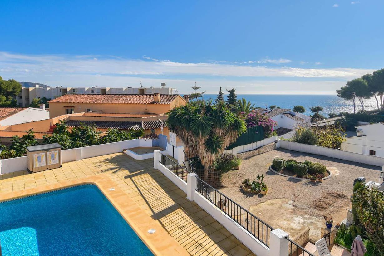 Bungalow With Seaviews In Moraira Teulada Bagian luar foto