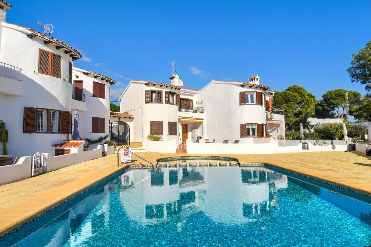 Bungalow With Seaviews In Moraira Teulada Bagian luar foto