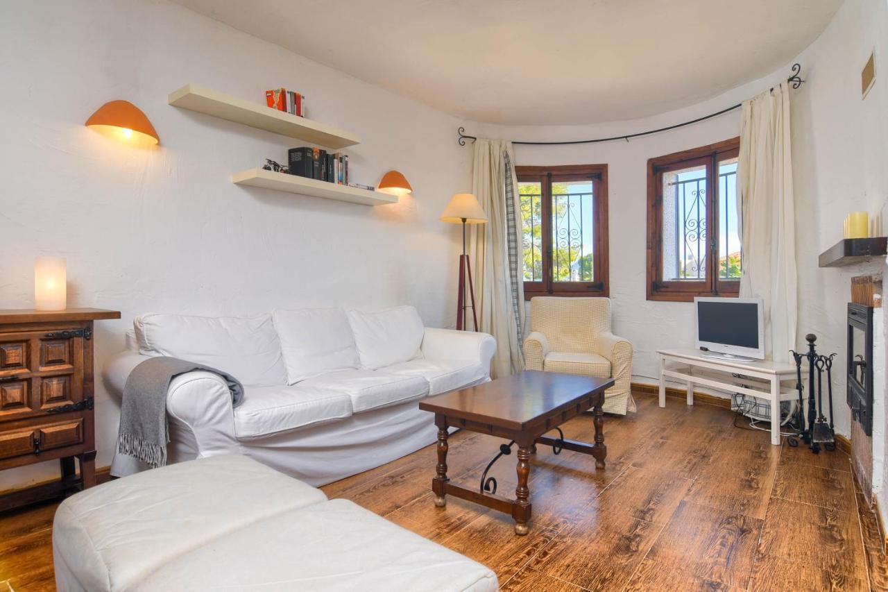 Bungalow With Seaviews In Moraira Teulada Bagian luar foto