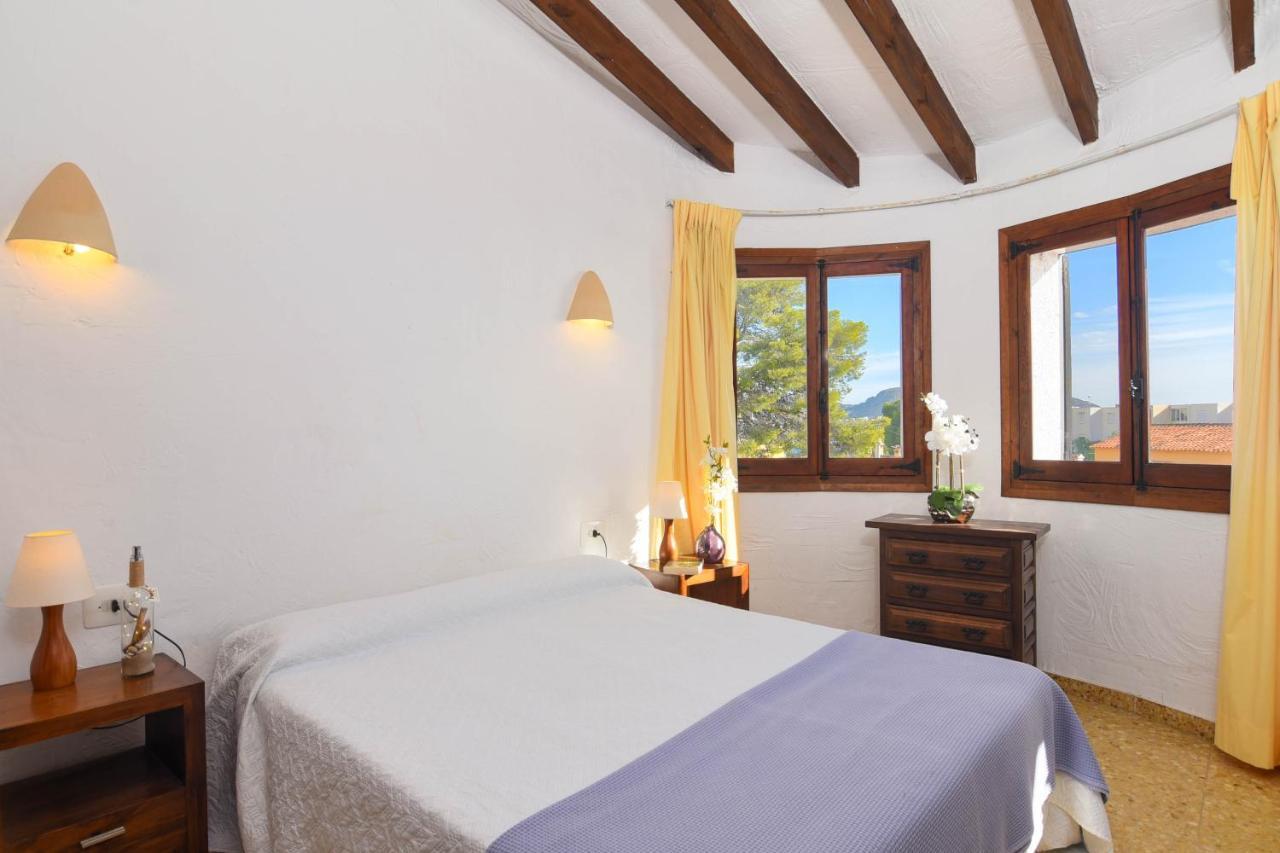 Bungalow With Seaviews In Moraira Teulada Bagian luar foto